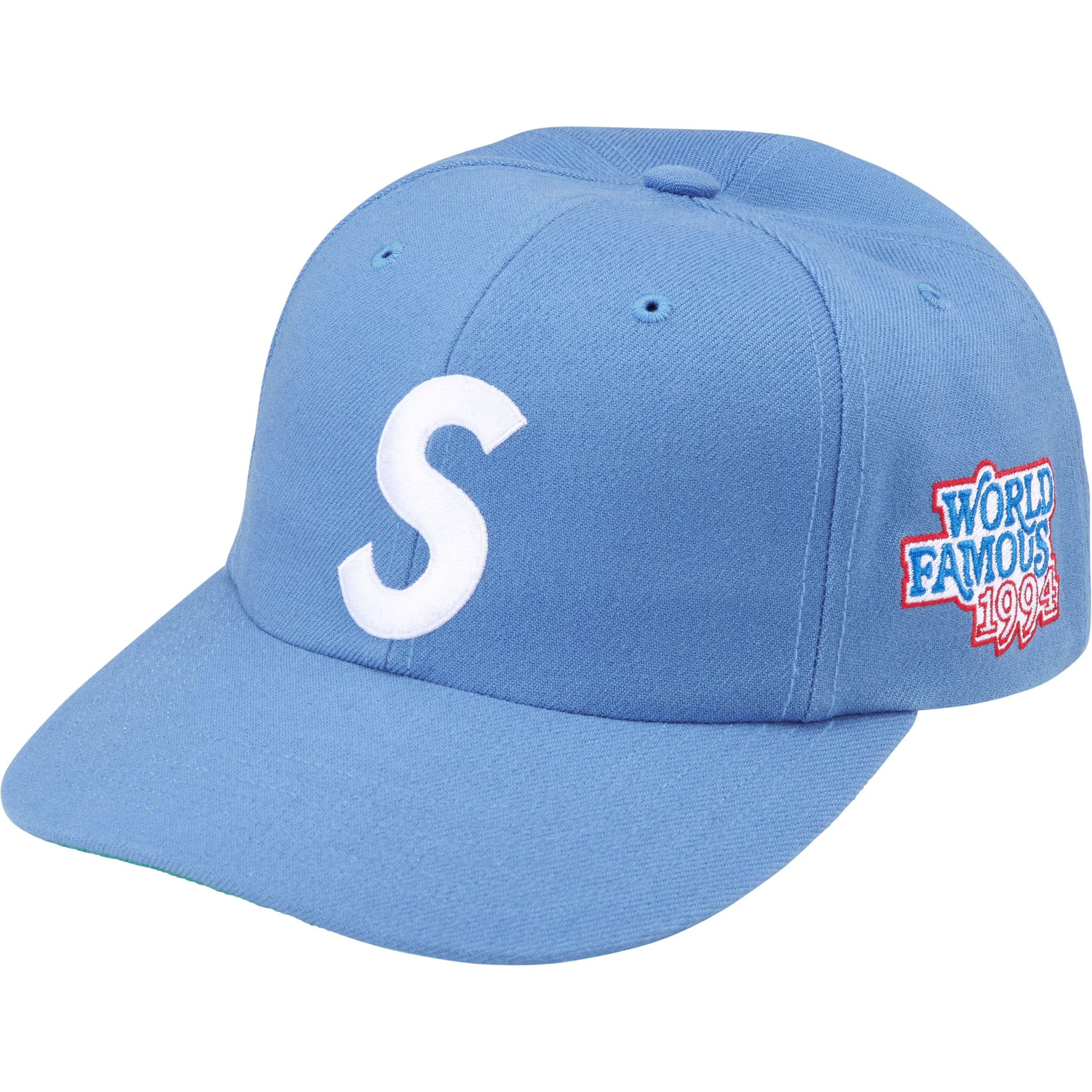 Supreme World Famous S Logo 6-Panel Blue – RIF LA Supreme World Famous S Logo 6-Panel Blue – RIF LA