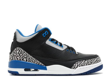 Jordan feet 3 Retro Sport Blue (2014)