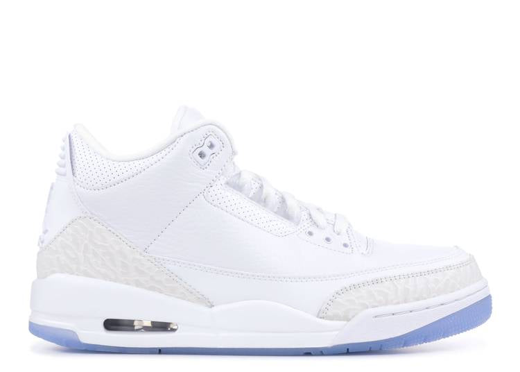 Jordan 3 Retro “Pure White” (2018) Jordan 3 Retro Pure White (2018) (PS) - 429487-111 - US main image 4