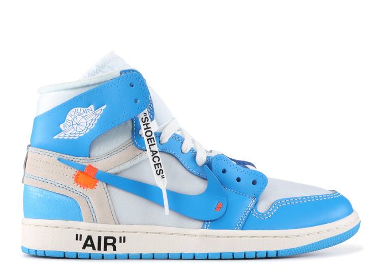 Jordan Retro High Off-White University Blue (WORN) – RIF LA