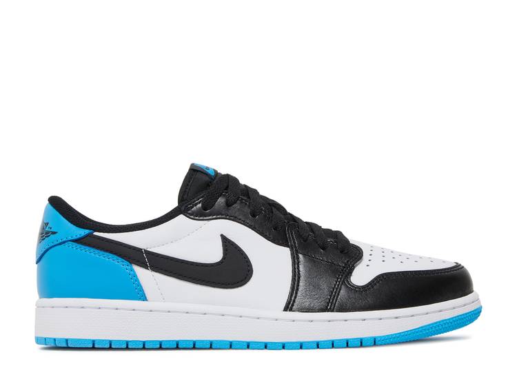 Jordan 1 Retro Low OG Black Dark Powder Blue – RIF LA display picture 1