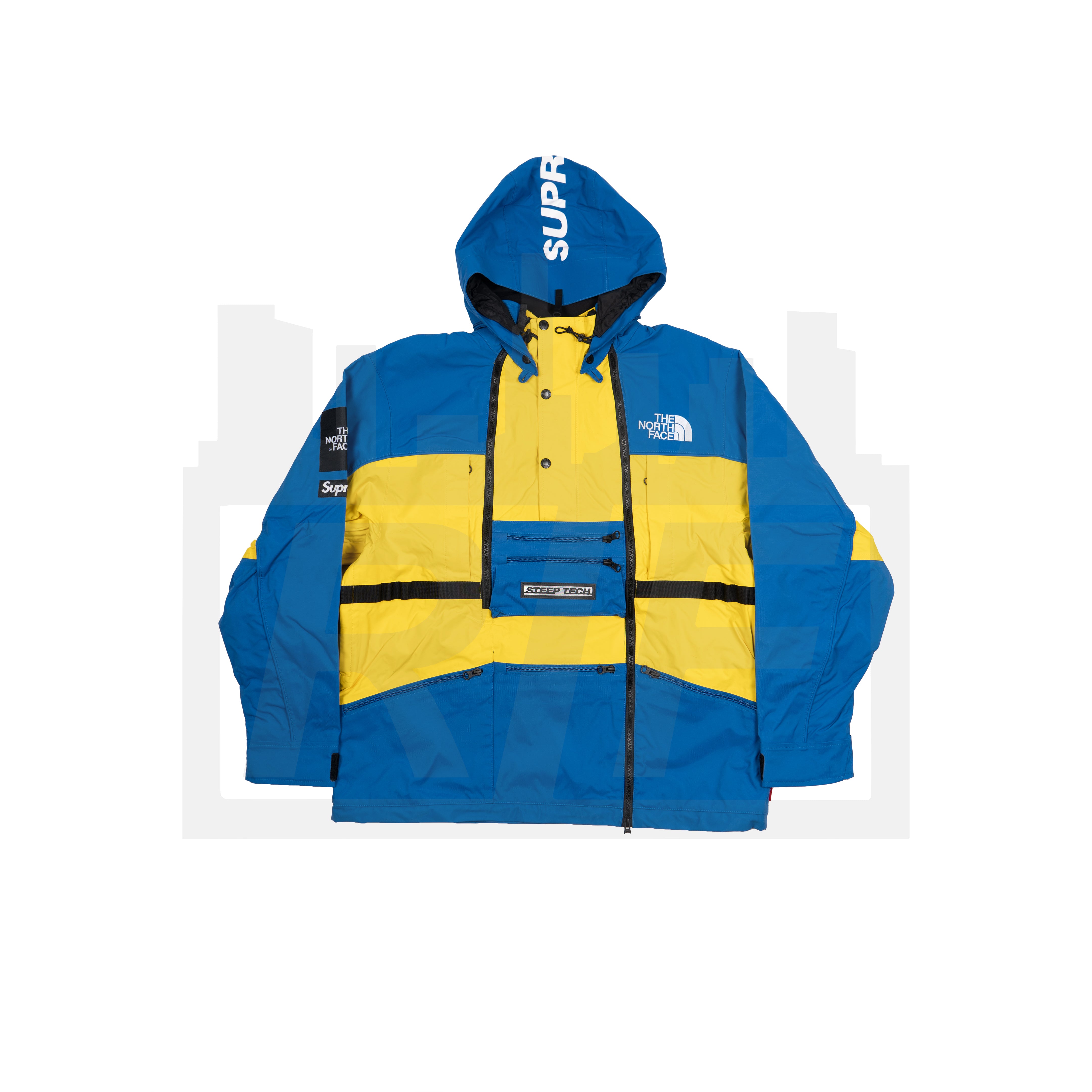 Supreme The North Face Steep Tech Hooded Jacket S/S Blue – RIF LA