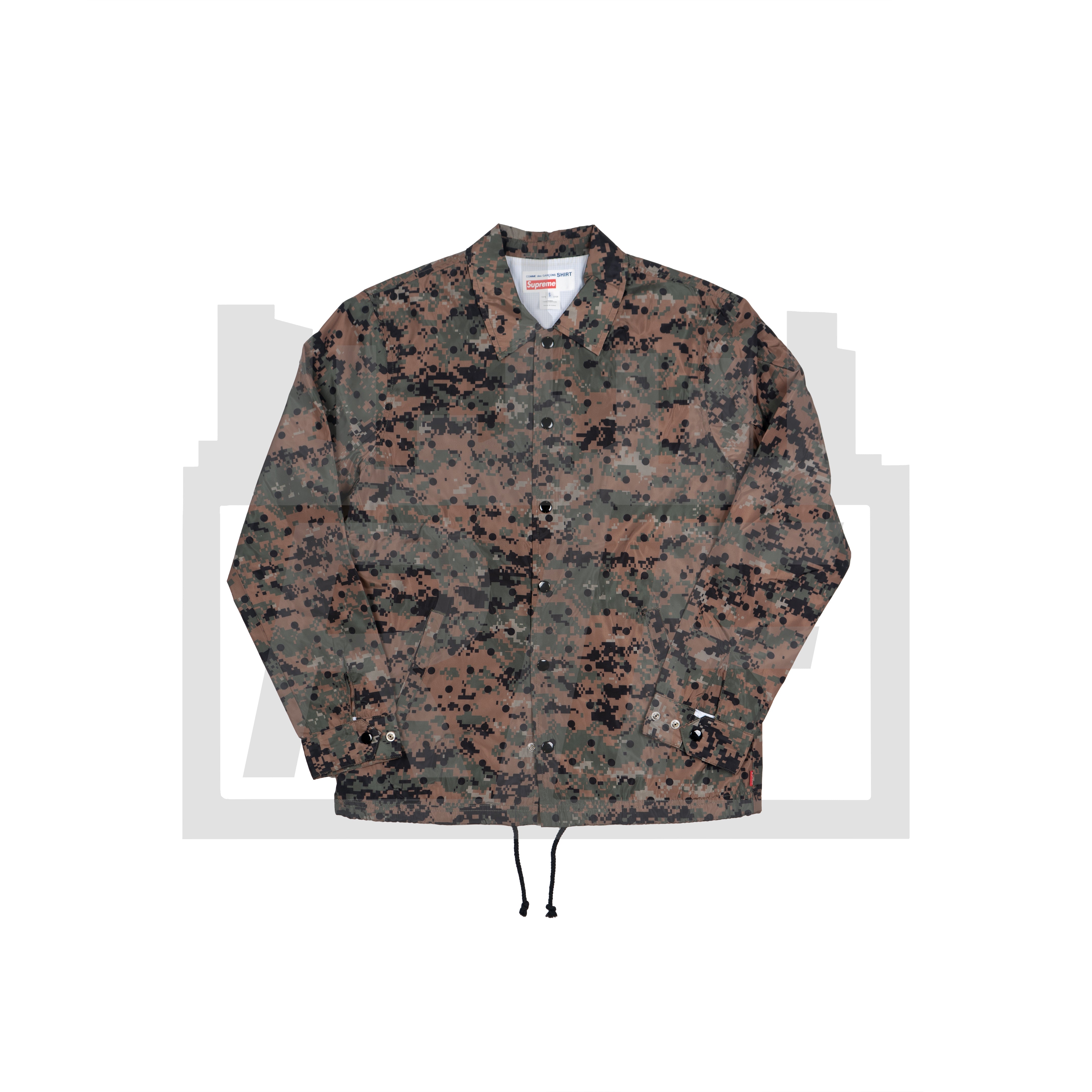 CDG Coaches Jacket (S/S13) Olive (WORN) – RIF LA