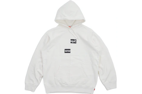 Supreme Comme des Garcons SHIRT Split Box Logo Hooded Sweatshirt 