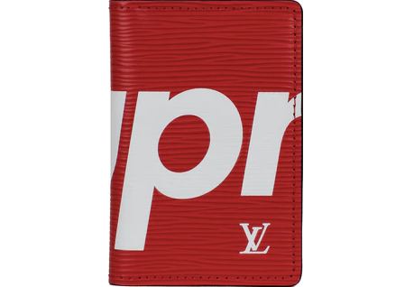 Louis Vuitton x Supreme Pocket Organizer Epi Red – RIF LA