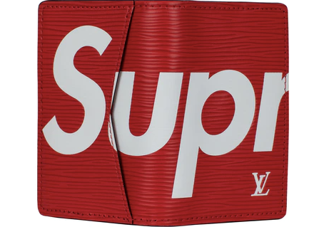 Louis Vuitton x Supreme Pocket Organizer Epi Red – RIF LA Louis Vuitton x Supreme Pocket Organizer Epi Red – RIF LA