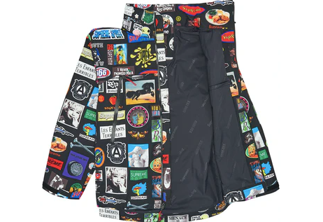 Supreme GORE-TEX Stickers Shell Jacket (SS21) Black – RIF LA
