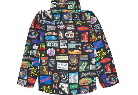 Supreme GORE-TEX Stickers Shell Jacket (SS21) Black – RIF LA Supreme GORE-TEX Stickers Shell Jacket (SS21) Black – RIF LA