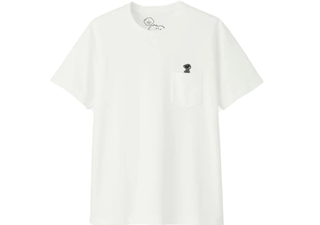 KAWS x Uniqlo x Peanuts Snoopy Pocket Tee (FW17) White – RIF LA