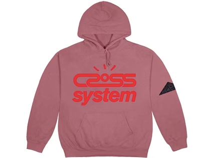 Travis Scott Cactus Jack Cross System SWEATSHIRT hoodie Washed Purple