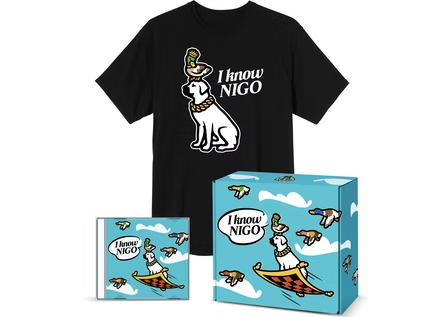 I Know Nigo T-Shirt and CD Box Set 2 Black – RIF LA