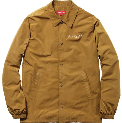 【最安値】Supreme Crest Coaches Jacket L Supreme Crest Coaches Jacket (FW24) - $148