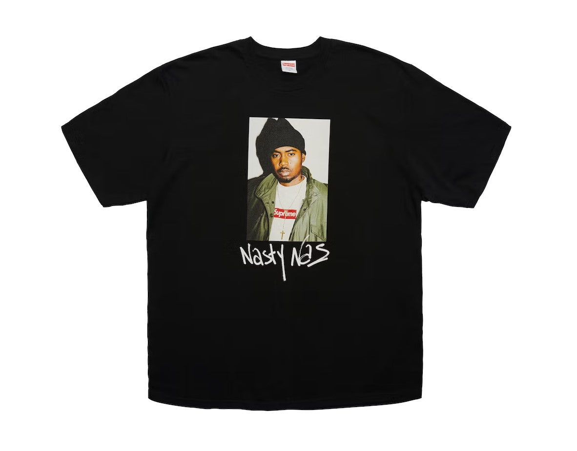 Supreme Nas Tee Black – RIF LA