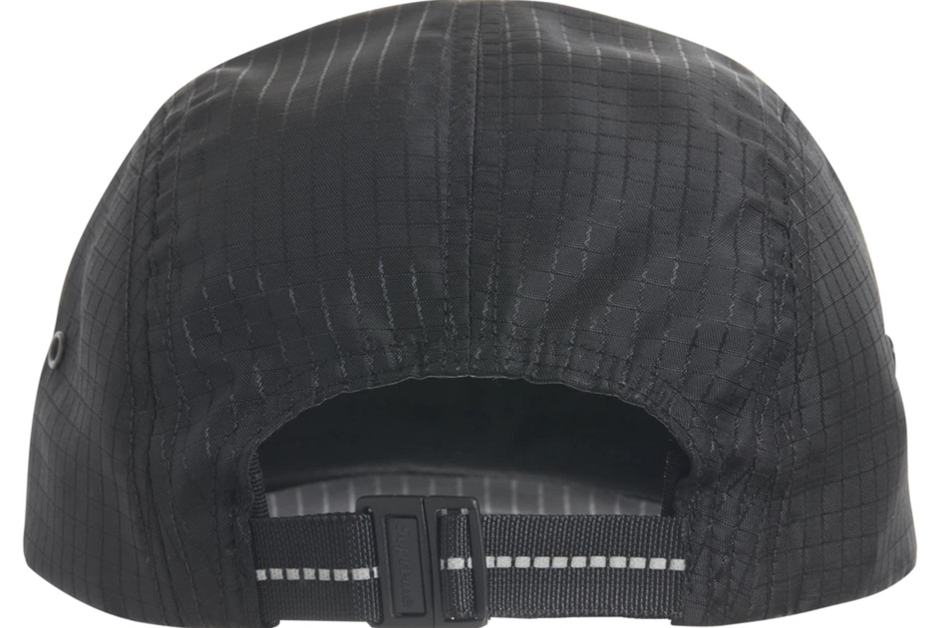 SupremeCamoRipstopCampCapBlack 