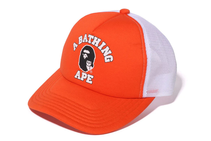 BAPE x OVO Mesh Cap Orange (WORN)