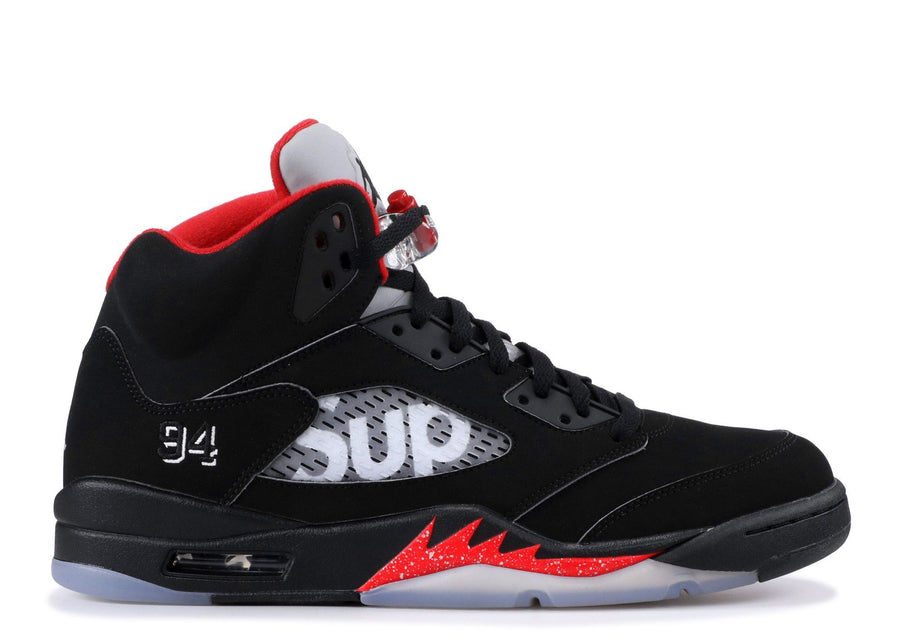 Jordan 5 Retro Supreme Black (WORN)