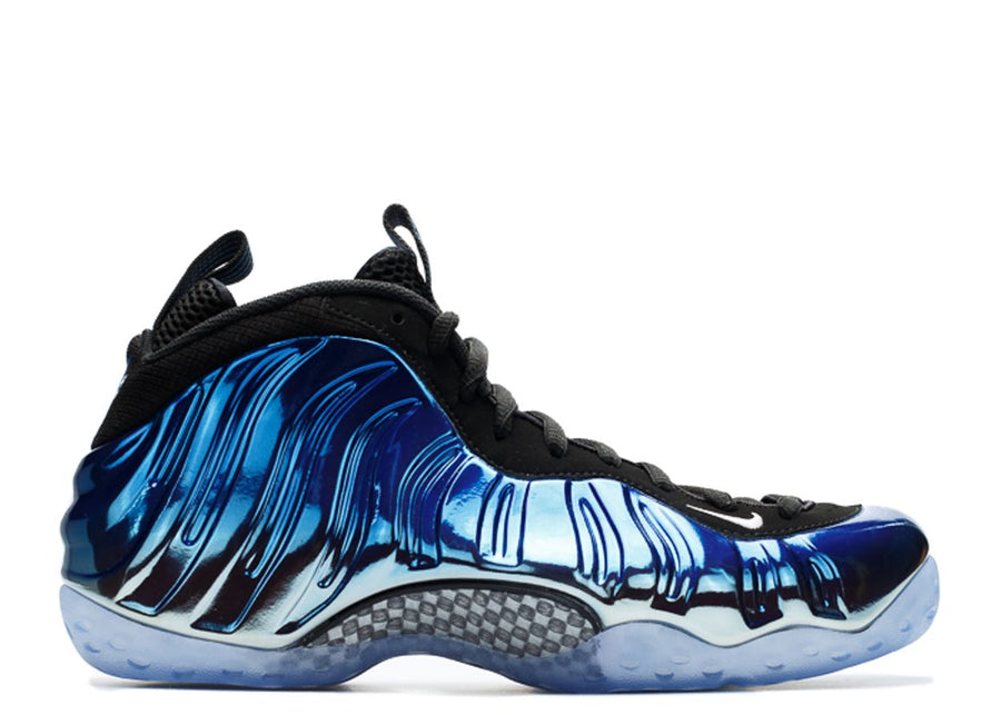 nike foamposite one blue mirror