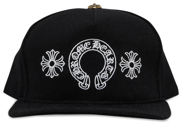 Chrome Hearts Horseshoe Denim Hat Black
