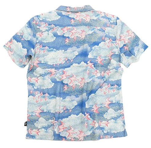 Stussy Clouds and Birds Shirt Blue