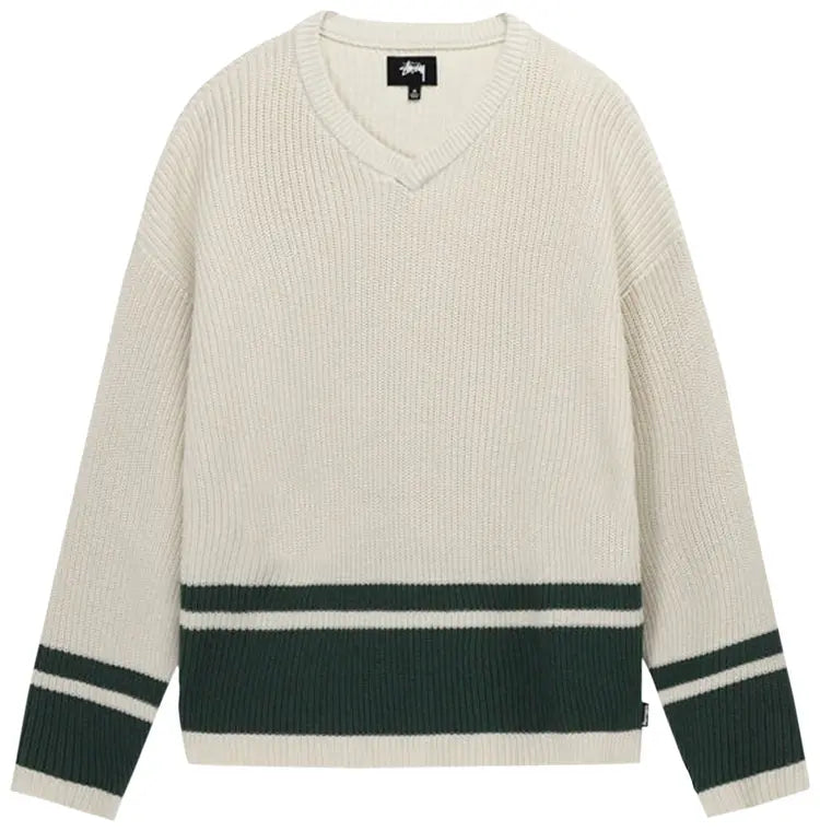 Stüssy Athletic Sweater Natural (WORN)