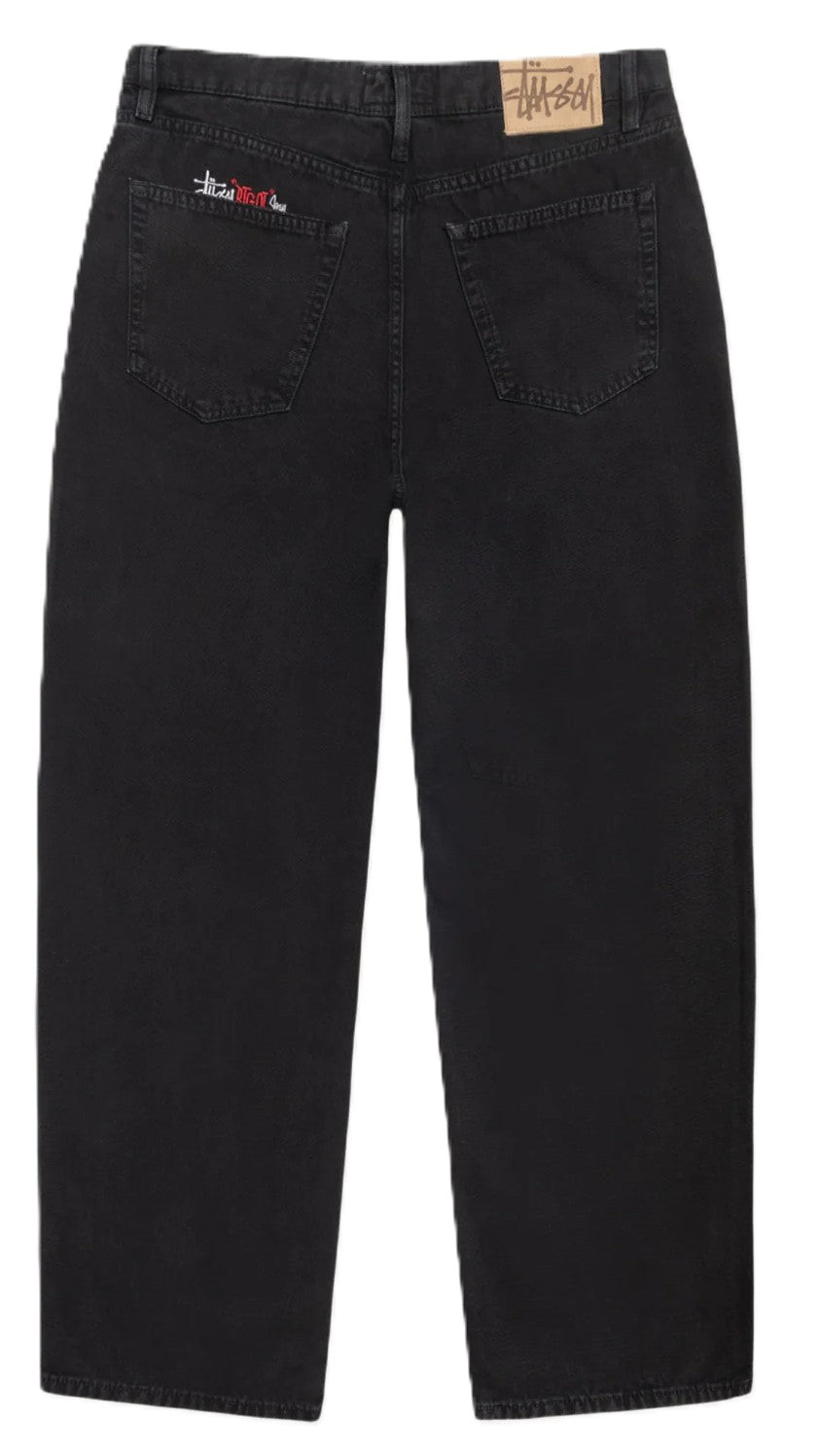 Stussy Big 'Ol Jean Washed Canvas Black (WORN)