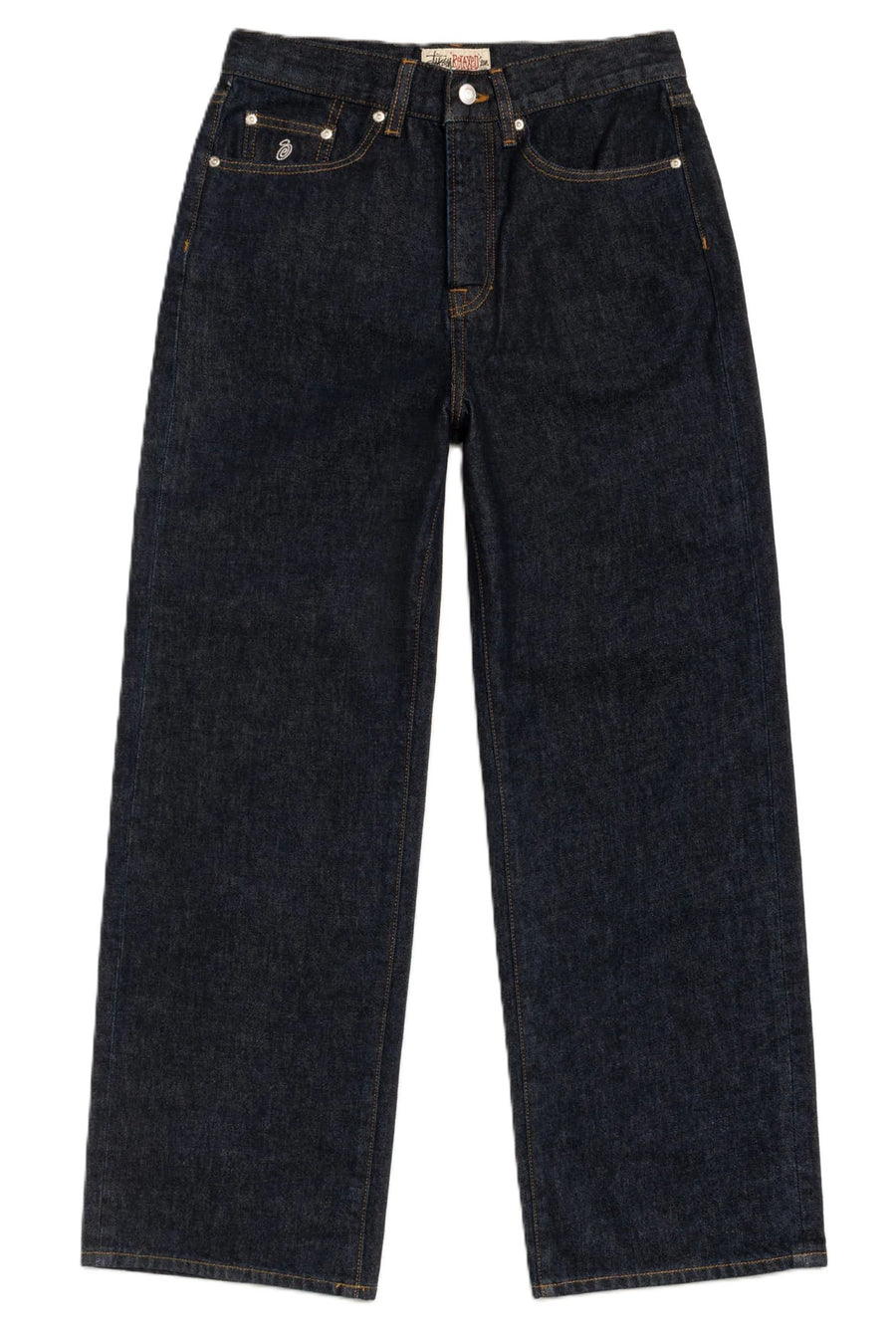 Stussy Relaxed Jeans Denim Pants Rinsed Indigo – RIF LA