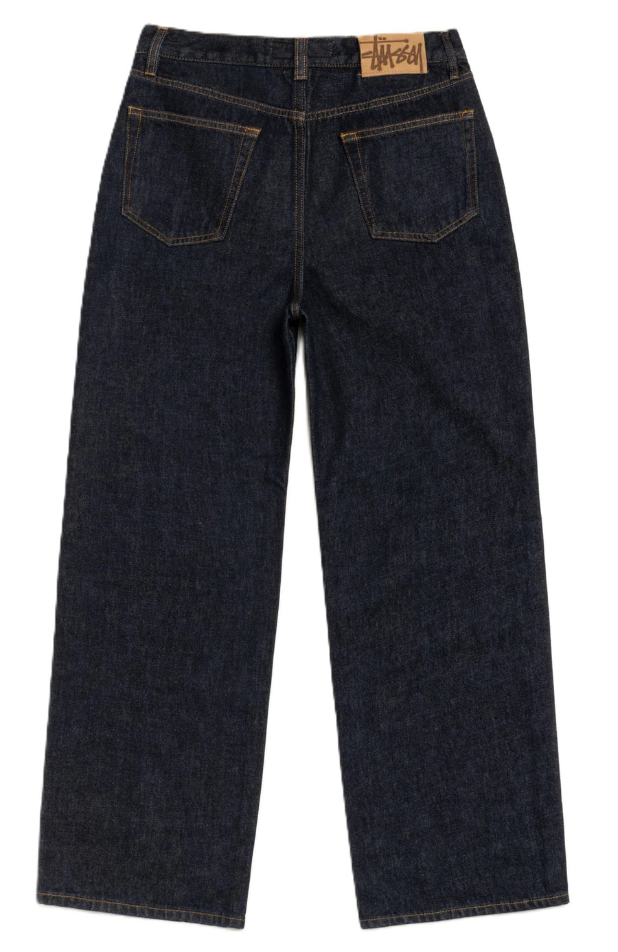 Stussy Relaxed Jeans Denim Pants Rinsed Indigo – RIF LA