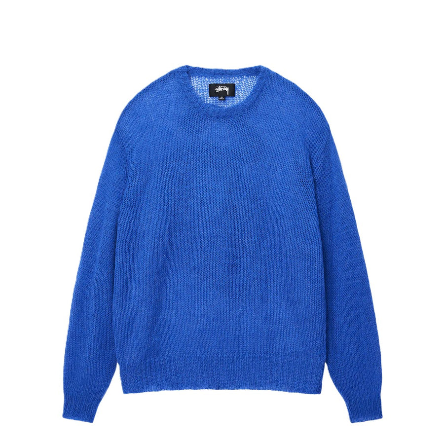 Stussy S Loose Knit Sweater Blue