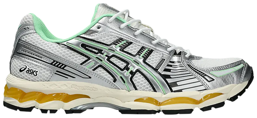 ASICS Gel-Kayano 12.1 Silver Green Orange