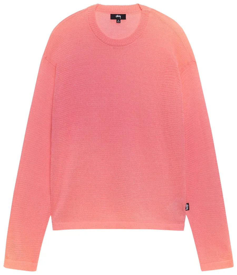 Stussy Light Sensitive Yarn Sweater Orange