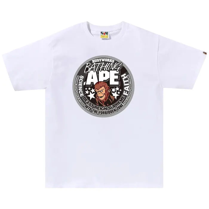 BAPE Busy Works Bathing Ape Tee White