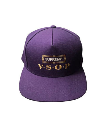 Supreme VSOP 5 Panel Snapback Purple Starter Hennessy Hat (WORN)