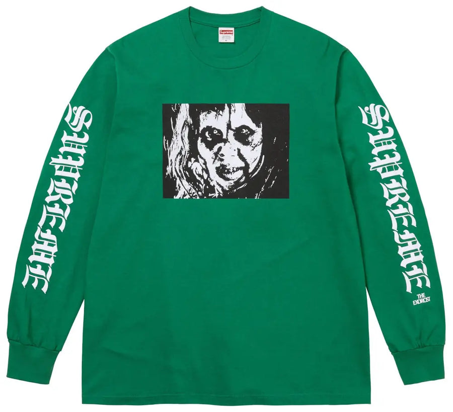 Supreme The Exorcist Mother L/S Tee Green (WORN) – RIF LA