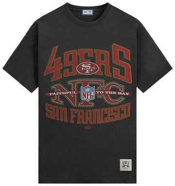 Kith x NFL San Francisco 49ers Vintage Jones Tee Black