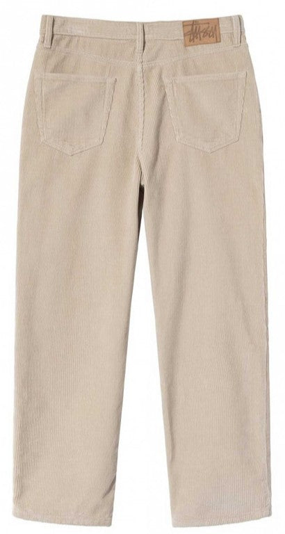 Stussy Big 'Ol Jean Corduroy Pant Beige (WORN)
