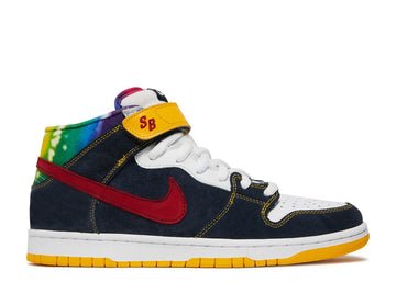 Nike SB Dunk Mid Tie Dye (WORN)
