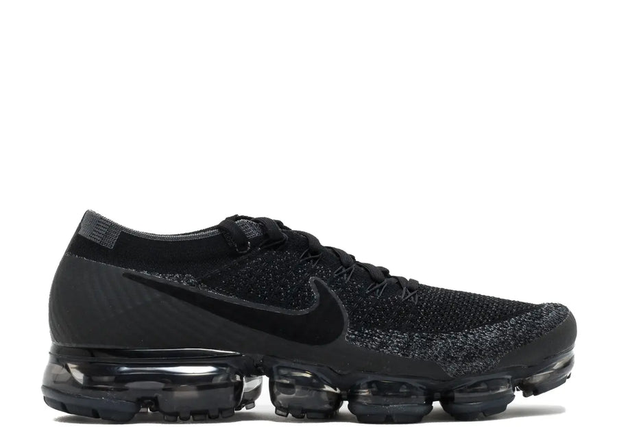 Nike Air VaporMax Flyknit Black Dark Grey (WORN)