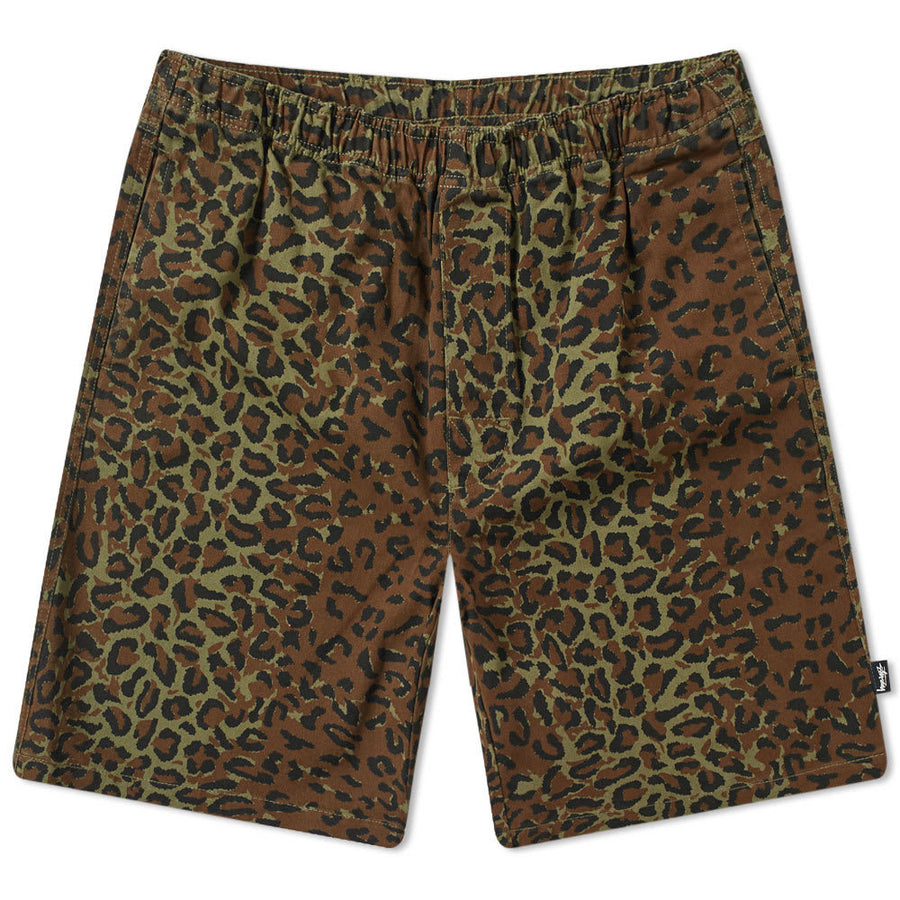 Stussy Leopard Beach Short Green (WORN) – RIF LA