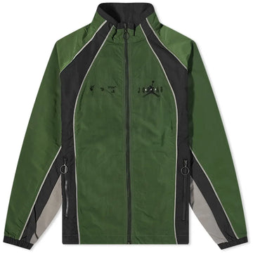 Off-White x Jordan Track Jacket Green/Black