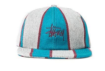 Stussy x Carhartt WIP 6-Panel Cap Grey/Teal (WORN)