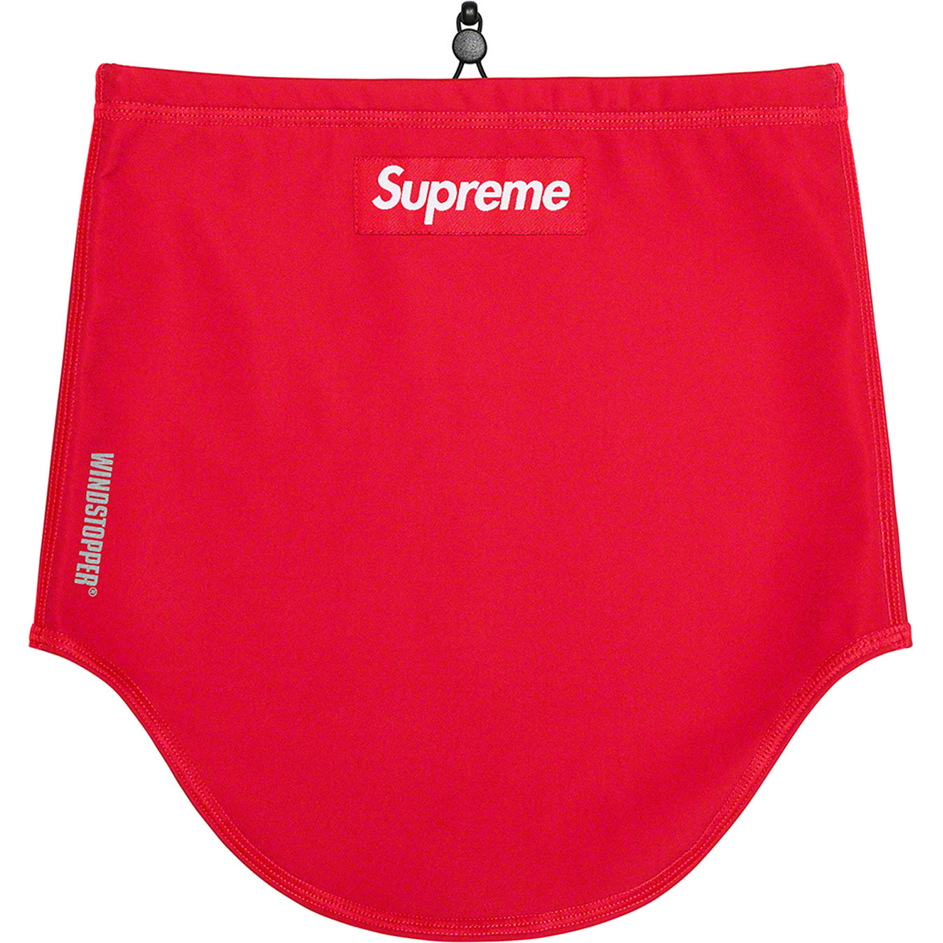 Supreme ネックウォーマー レッド ステッカー2枚付き Supreme ネックウォーマー レッド ステッカー2枚付き Supreme ネック