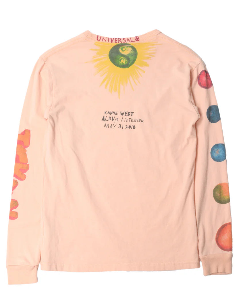 Kanye West Wyoming KKW Long Sleeve Pink (WORN)