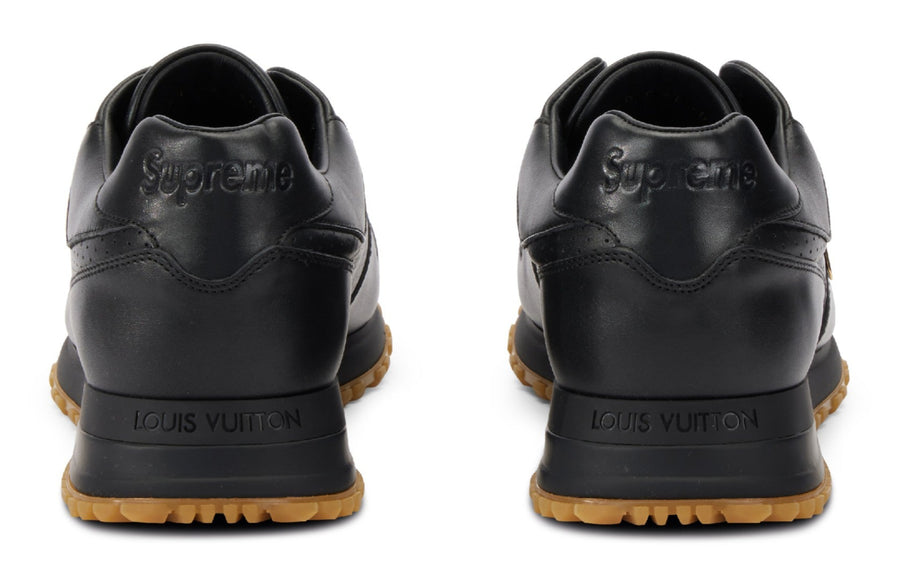 Louis Vuitton Supreme Runway Sneaker Black (WORN)
