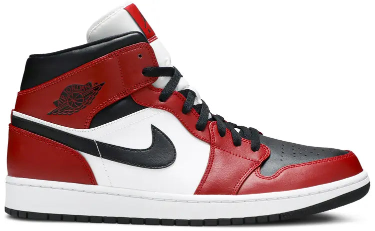 Jordan 1 Mid Chicago Black Toe