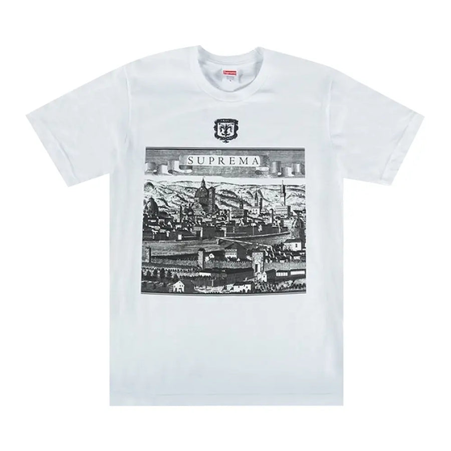 Supreme Fiorenza Tee White (WORN)