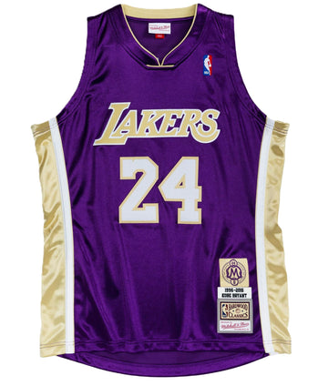Mitchell & Ness Kobe Bryant Lakers Hall Of Fame Jersey Purple (WORN)