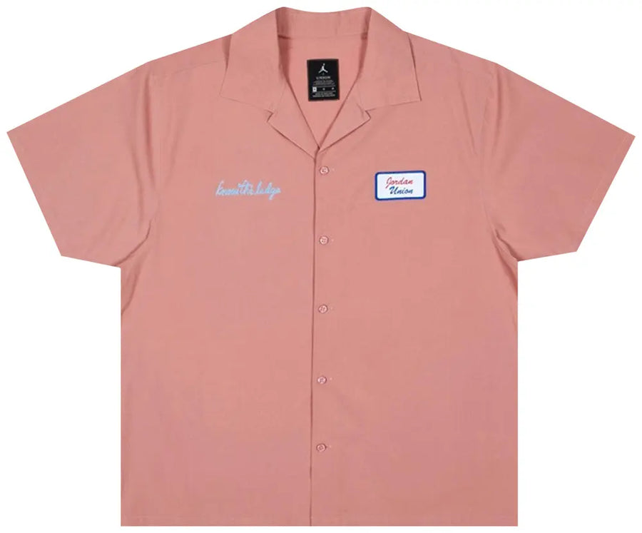 Jordan x Union Mechanic Shirt Rust Pink – RIF LA
