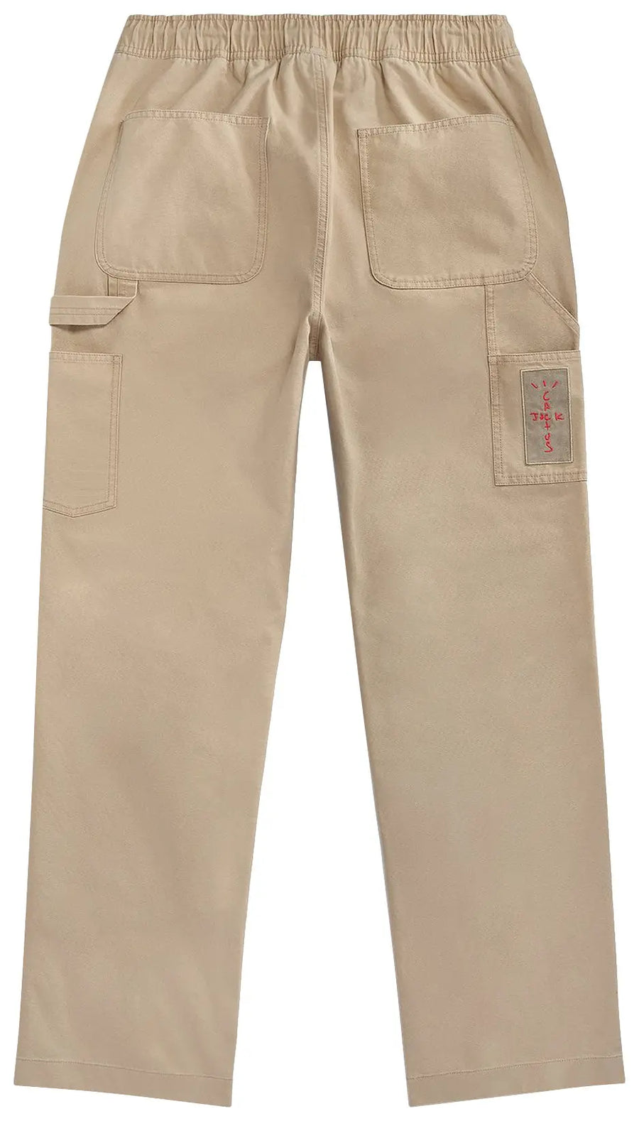 Travis Scott Cactus Jack x Air Jordan Canvas Pant Khaki (WORN
