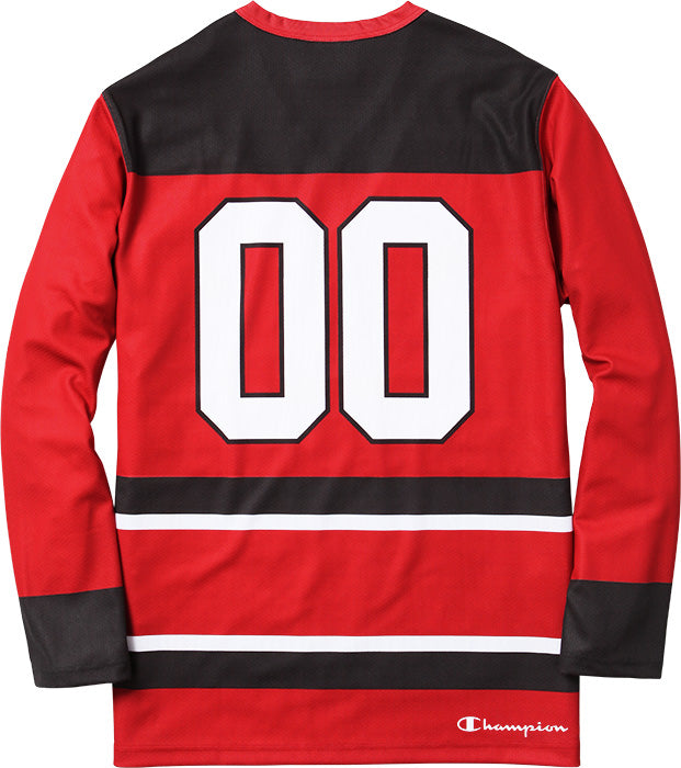 Supreme Champion Hockey Jersey (SS14) Red (WORN)