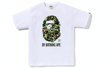 BAPE ABC Camo By Bathing Ape Tee White/Green